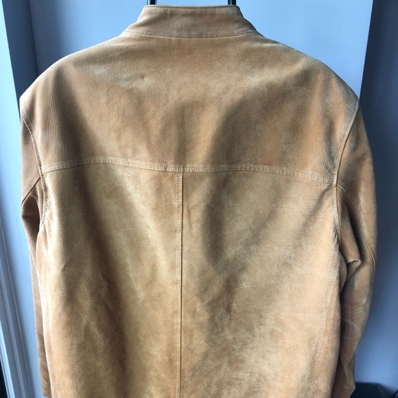 Danier Suede Leather Moto Jacket - Picture 2 of 11